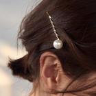 Faux Pearl Hair Pin Pearl White - One Size