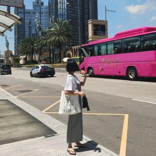 Square-neck Gingham Jumpsuit