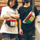 Color Block Waist Bag
