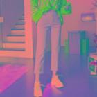 Flat-front Straight Leg Pants