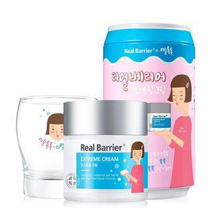 Real Barrier - Extreme Cream Jinro Toktok Edition 2 Pcs