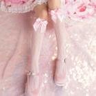 Lolita Bow Lace Knee High Stockings