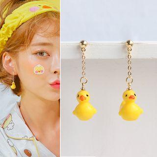 Acrylic Duck Dangle Earring