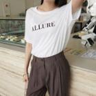 Allure Linen Blend T-shirt