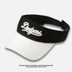 Letter Embroidered Two-tone Visor