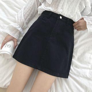 Denim Mini Skirt / Shorts