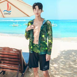 Camo Swim Jacket