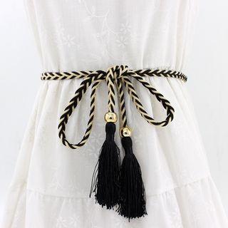 Braided Tie Belt