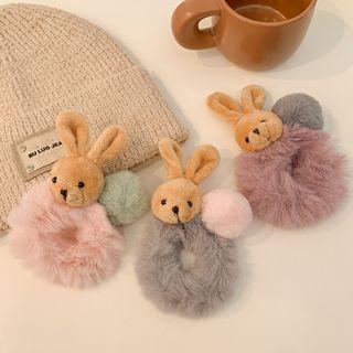 Rabbit Chenille Hair Tie