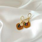 Knot Drop Earring 925 Sterling Silver - As Shown In Figure - One Size