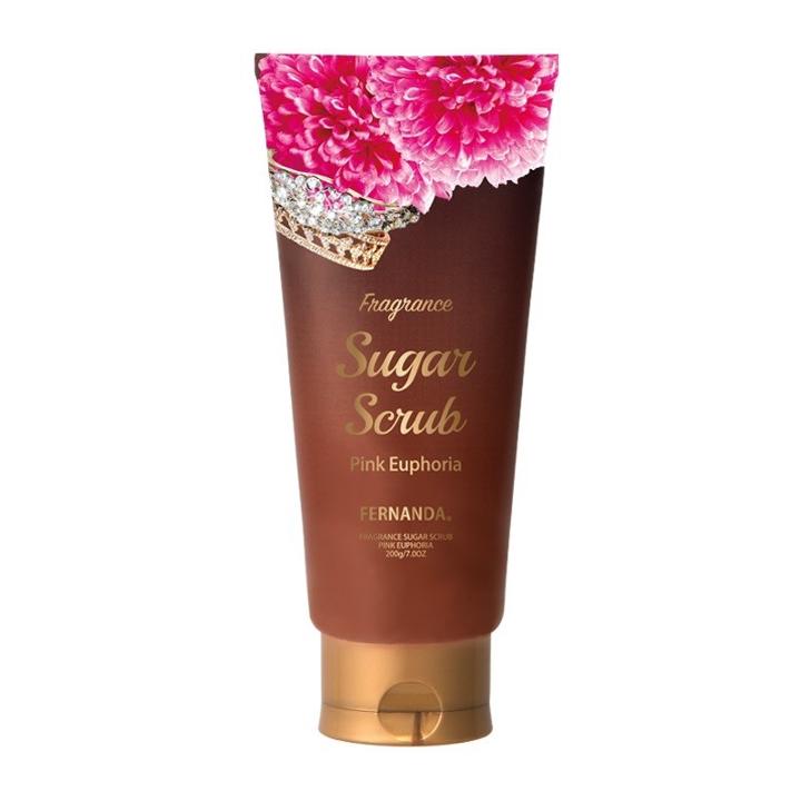 Fernanda - Fragrance Sugar Scrub (pink Euporia) 200g