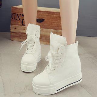 Platform Hidden-heel Sneakers