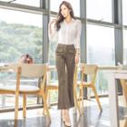 Slim-fit Boot-cut Pants