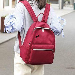 Canvas Sunglasses Pin Backpack