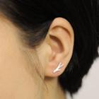 S925 Sterling Silver Branch Earrings