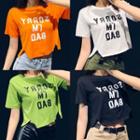 Asymmetric Crop T-shirt
