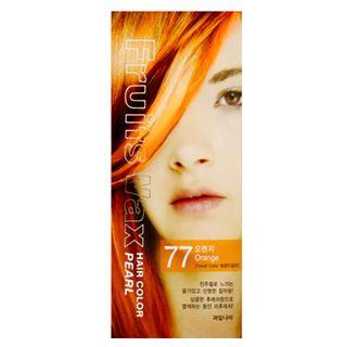 Kwailnara - Fruits Wax Hair Color Pearl Orange - No. 77