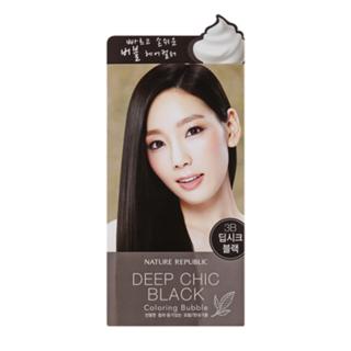 Nature Republic - Hair & Nature Coloring Bubble (#3b Deep Chic Black)