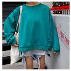 Plain Ripped Pullover