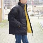 Two-way Letter Padded Jacket