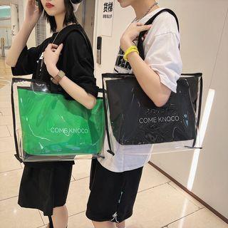 Set: Pvc Tote Bag + Lightweight Tote Bag