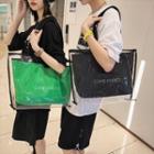 Set: Pvc Tote Bag + Lightweight Tote Bag