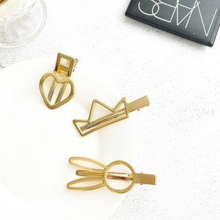 Oval / Rabbit / Crown Hair Clip
