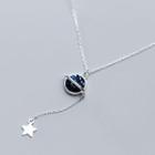 Planet 925 Sterling Silver Necklace As Shown In Figure - One Size