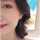 Non-matching 925 Sterling Silver Chain Earring