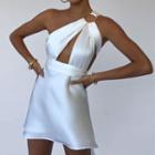 Multiway Mini Satin Dress