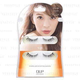 D-up - Secret Line Air Eyelashes (#928 Rich Eyes) 2 Pairs