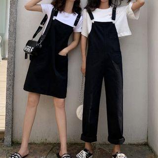 Denim Overall Dress / Denim Dungaree
