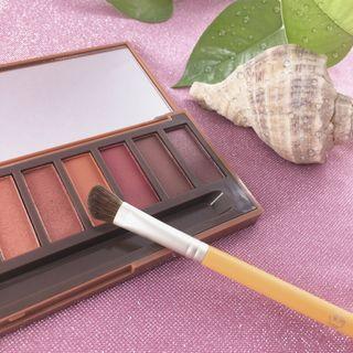 Angled Eyeshadow Makeup Brush Orange - One Size