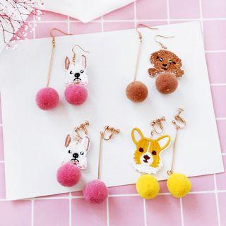 Animal Non-matching Drop Earring