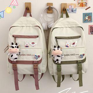 Buckled Backpack / Charm / Set