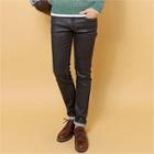 Coated Slim-fit Jeans