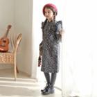 Family Matching Long-sleeve Quilted Floral Dress