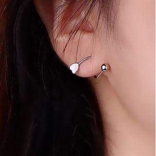 Sterling Silver Stud Earring Box Set