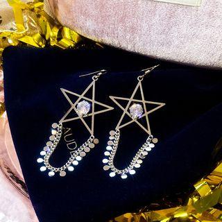 Star Chandelier Earring