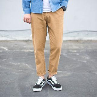 Crop Straight Fit Pants
