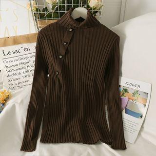 Turtleneck Skinny Knit Top In 7 Colors