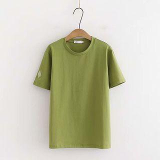 Spade Embroidered Short-sleeve T-shirt