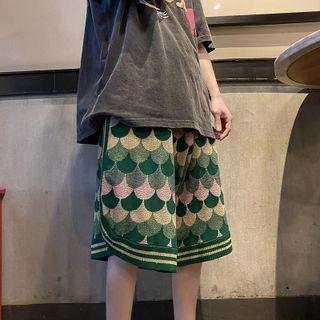 Pattern Knit Shorts