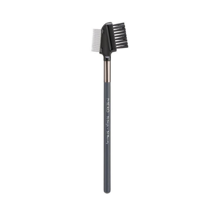 Yuansen Veganism Eyelash And Eyebrow Comb Dual-use Brush 1 Pc