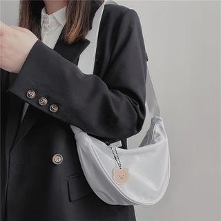 Plain Canvas Saddle Bag
