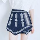 Embroidered Skort