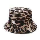 Leopard Bucket Hat White - One Size