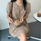 Tassel Short-sleeve A-line Dress