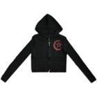 Hood Knit Jacket Black - One Size