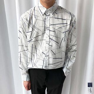 Patterned Loose-fit Shirt